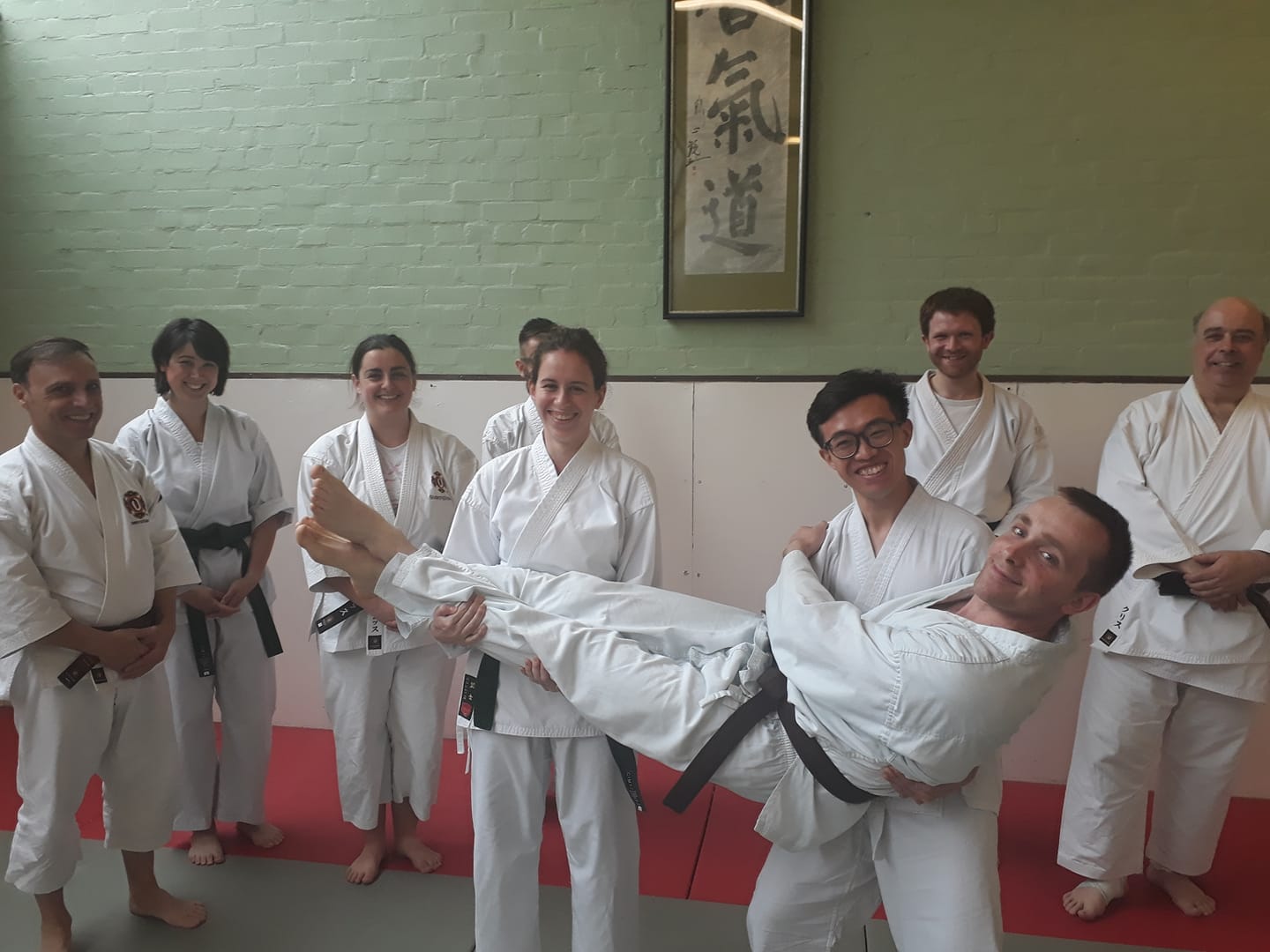 celebration after grading